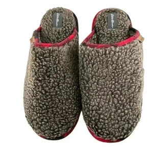 New Eddie Bauer mens slippers size 11 44 gray red plaid
Wool Christmas holiday